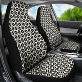 Coffee Bean Abstract Modern Pattern Universal Fit Car Seat Covers