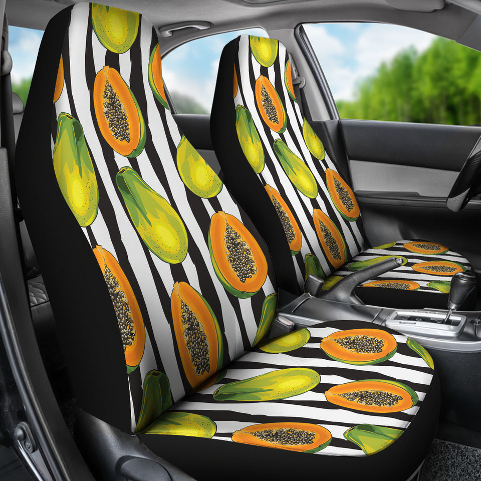 Papaya Design Pattern  Universal Fit Car Seat Covers