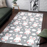 Rabbit Cloud Pattern Area Rug