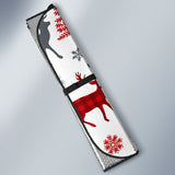 Deer Tree Snowflakes Chrismas Pattern Car Sun Shade