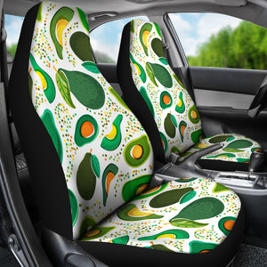 Avocado Design Pattern Universal Fit Car Seat Covers