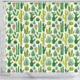 Cactus Pattern Shower Curtain Fulfilled In US