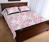 Sketch guava pattern Quilt Bed Set