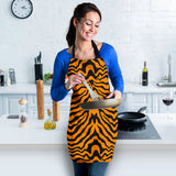 Bengal Tigers Skin Print Pattern Adjustable Apron