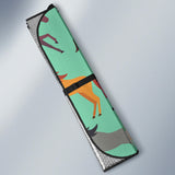 Colorful Horses Pattern Car Sun Shade
