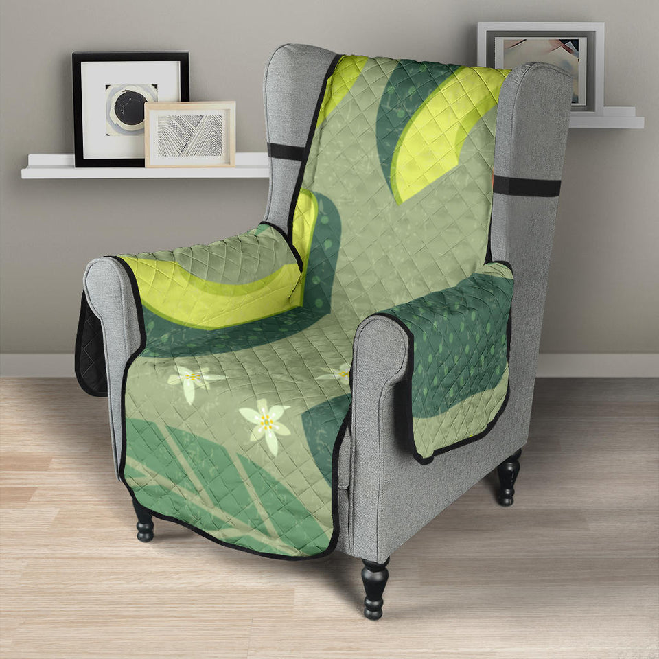 Avocado pattern Chair Cover Protector