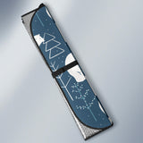 Polar Bear Mother Her Child Pattern Car Sun Shade