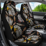 Eagle Pattern Print Design 05 Universal Fit Car Seat Covers
