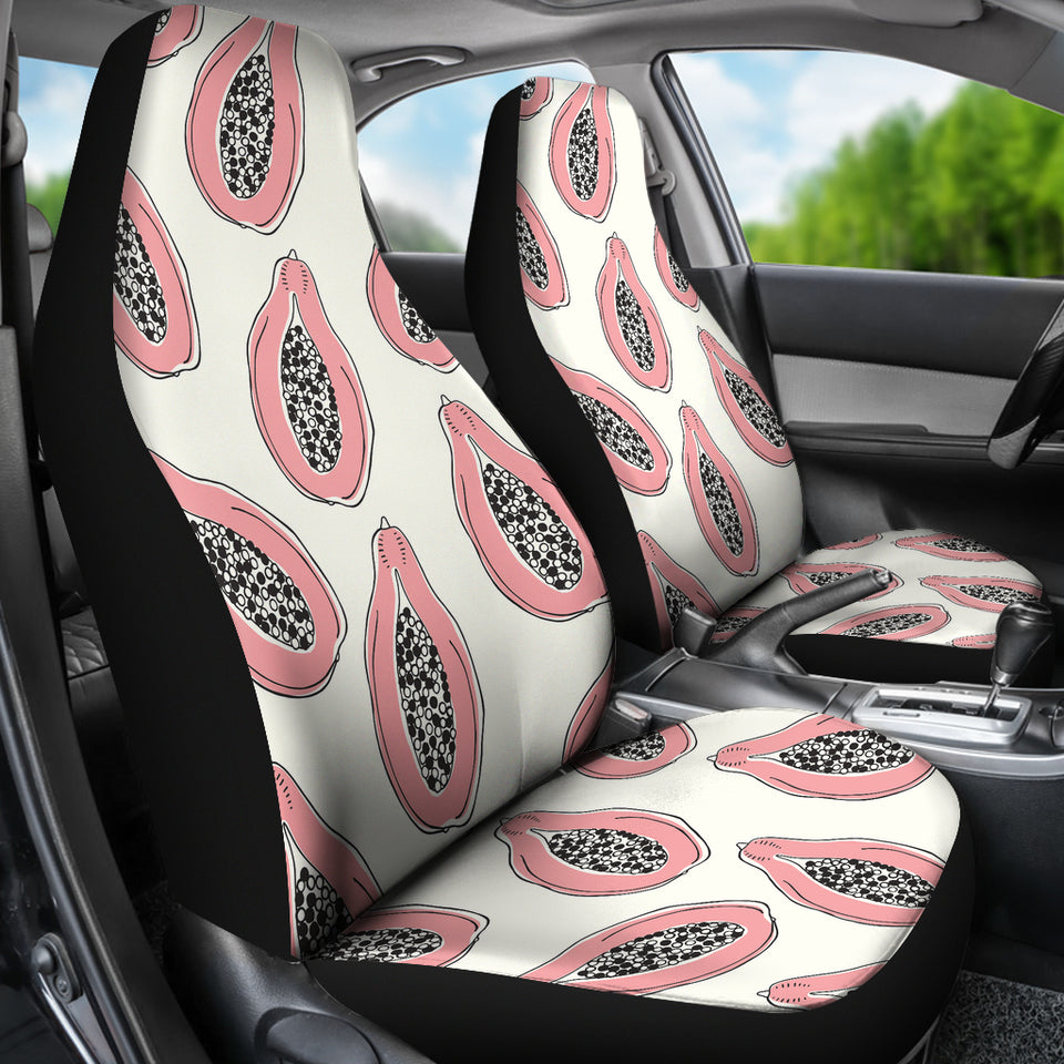 Papaya Pattern  Universal Fit Car Seat Covers