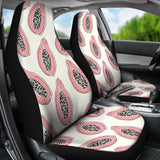 Papaya Pattern  Universal Fit Car Seat Covers