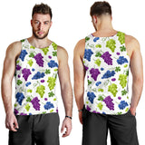 Grape pattern Men Tank Top