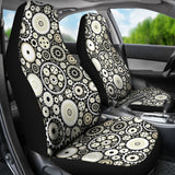 Gear Pattern Print Design 02 Universal Fit Car Seat Covers