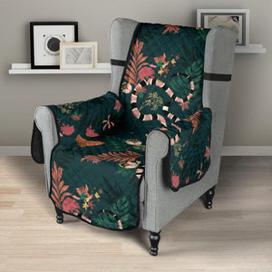 Snake forest pattern Chair Cover Protector