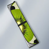 Kiwi Black Dot Background Car Sun Shade