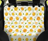 Oranges Leaves Pattern Dog Car Seat Covers