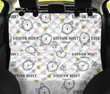 Siberian Husky Design Pattern Dog Car Seat Covers