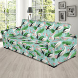 Pelican Pattern Print Design 01  Sofa Slipcover