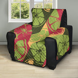 Cool Geometric lime pattern Recliner Cover Protector