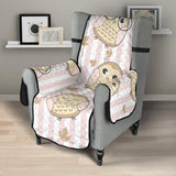 cute owl leaf Chair Cover Protector