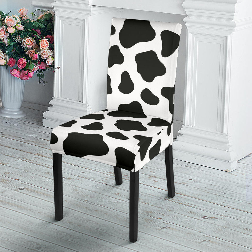 Cow Skin Pattern Dining Chair Slipcover