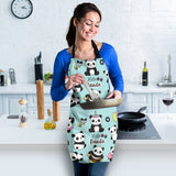 Cute Baby Panda Pattern Adjustable Apron