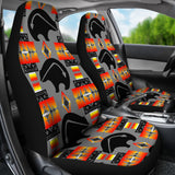 Seven Tribes Gray Thunderbear Car Seat Covers