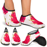 Dragon Fruits Design Pattern Aqua Shoes