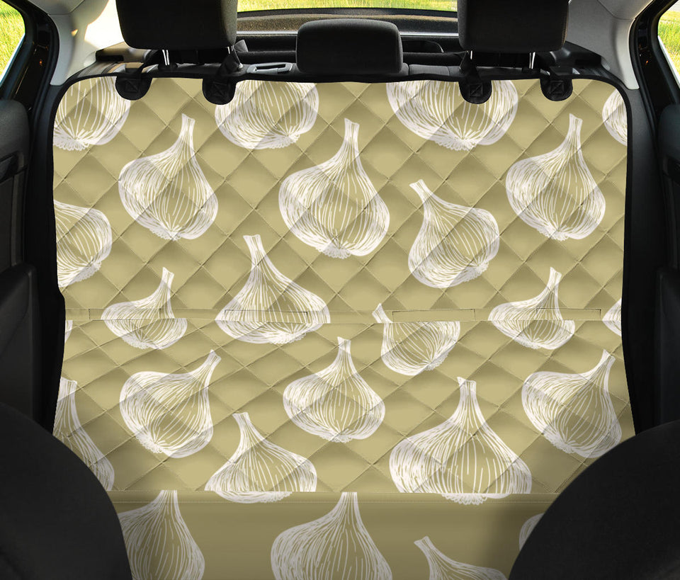 Garlic Design Pattern Dog Car Seat Covers