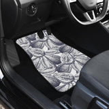 Guava Tropical Hand Drawn Pattern Front Car Mats