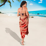 Beautiful Chili Peppers Pattern Sarong