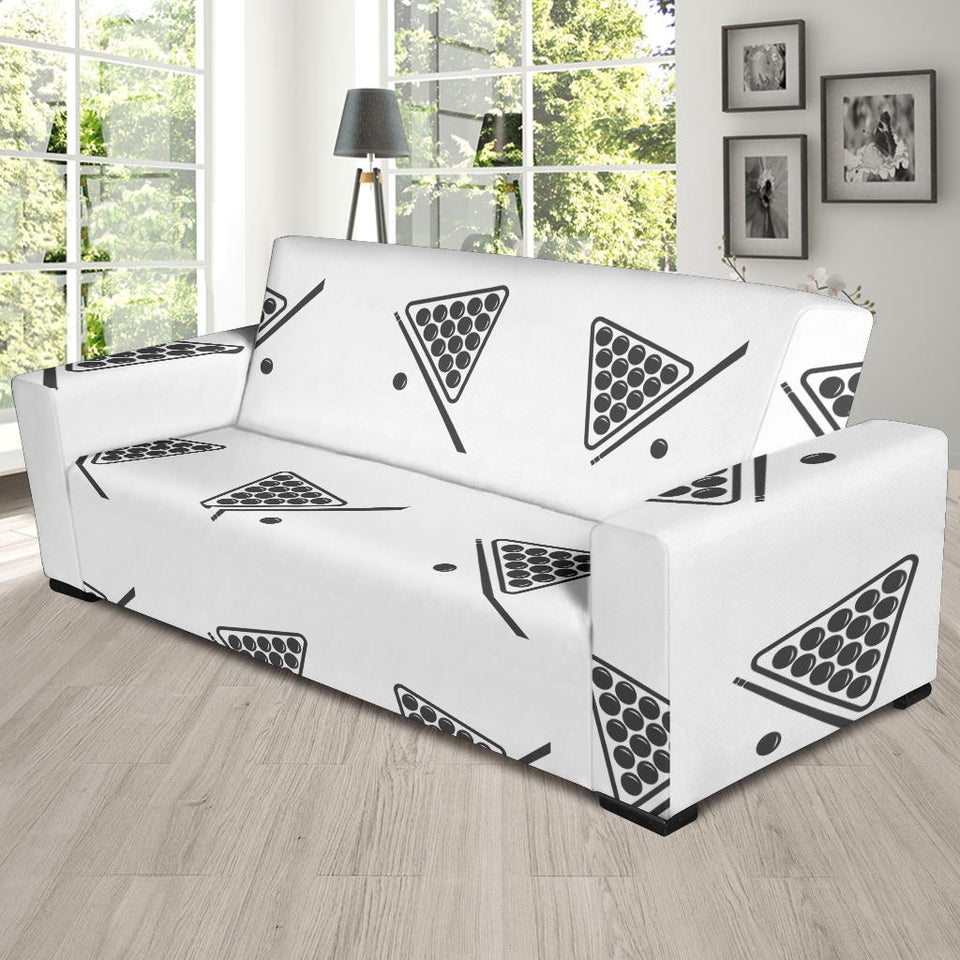 Billiard Ball Pattern Print Design 03 Sofa Slipcover