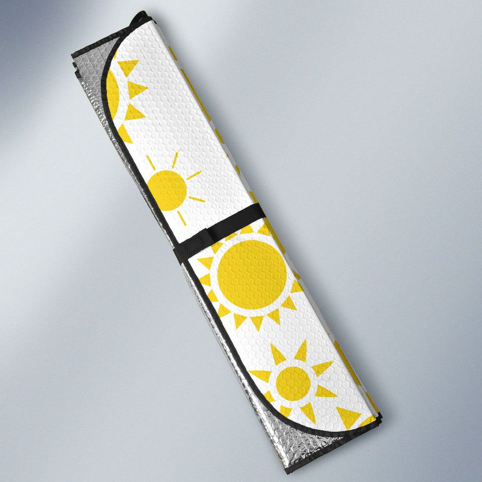 Sun Pattern Car Sun Shade