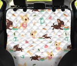 Cute Chihuahua Puppie Pattern Dog Car Seat Covers