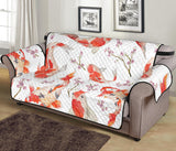 Watercolor Koi Fish Carp Fish pattern Sofa Cover Protector