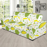 Durian Pattern Background Sofa Slipcover