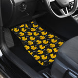 Duck Toy Pattern Print Design 05 Front Car Mats