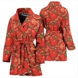 Red Tomato Pattern Women'S Bathrobe