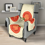 Tomato dot background Chair Cover Protector