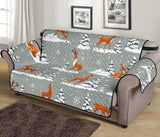 Beautiful deers Winter Christmas Sofa Cover Protector