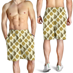 Lion Pattern Print Design 02 Men Shorts