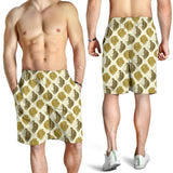 Lion Pattern Print Design 02 Men Shorts