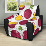 Passion fruit design pattern Recliner Cover Protector