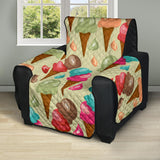 Colorful ice cream pattern Recliner Cover Protector