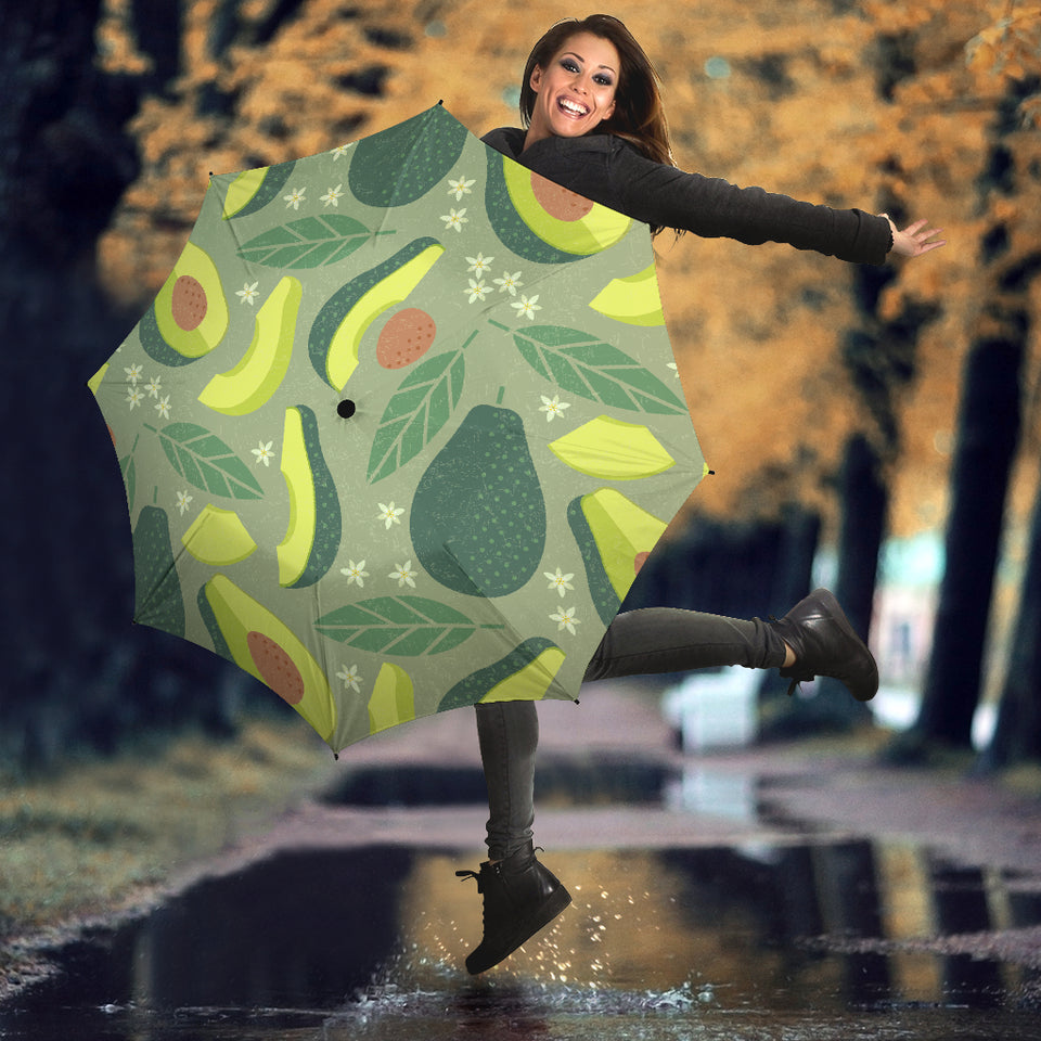 Avocado Pattern Umbrella