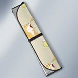 Cute Fat Shiba Inu Dog Pattern Car Sun Shade