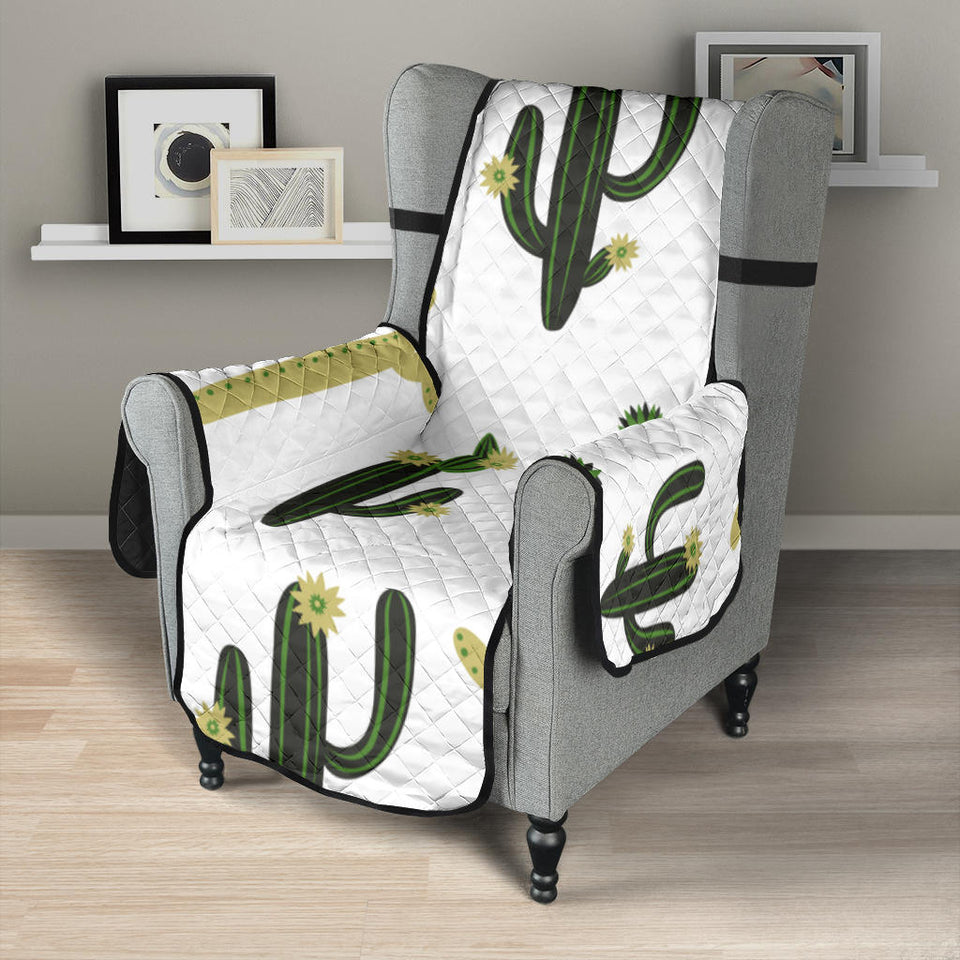Cute cactus pattern Chair Cover Protector
