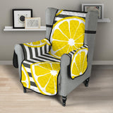 slice of lemon design pattern Chair Cover Protector