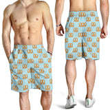 Pretzels Pattern Print Design 03 Men Shorts