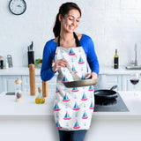 Sailboat Anchor Pattern Adjustable Apron