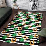 Horseshoes Pattern Print Design 01 Area Rug